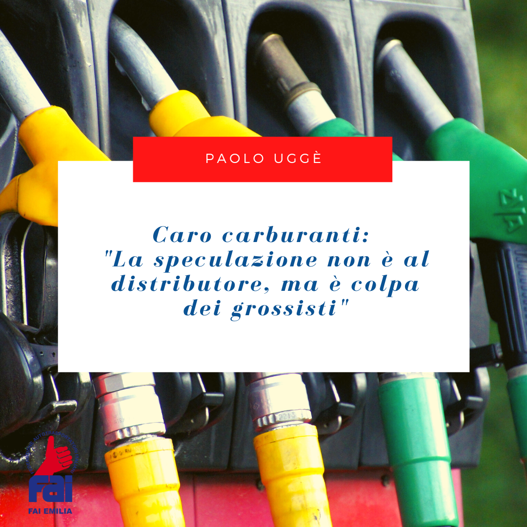 "La speculazione non è al distributore, ma è colpa dei grossisti"